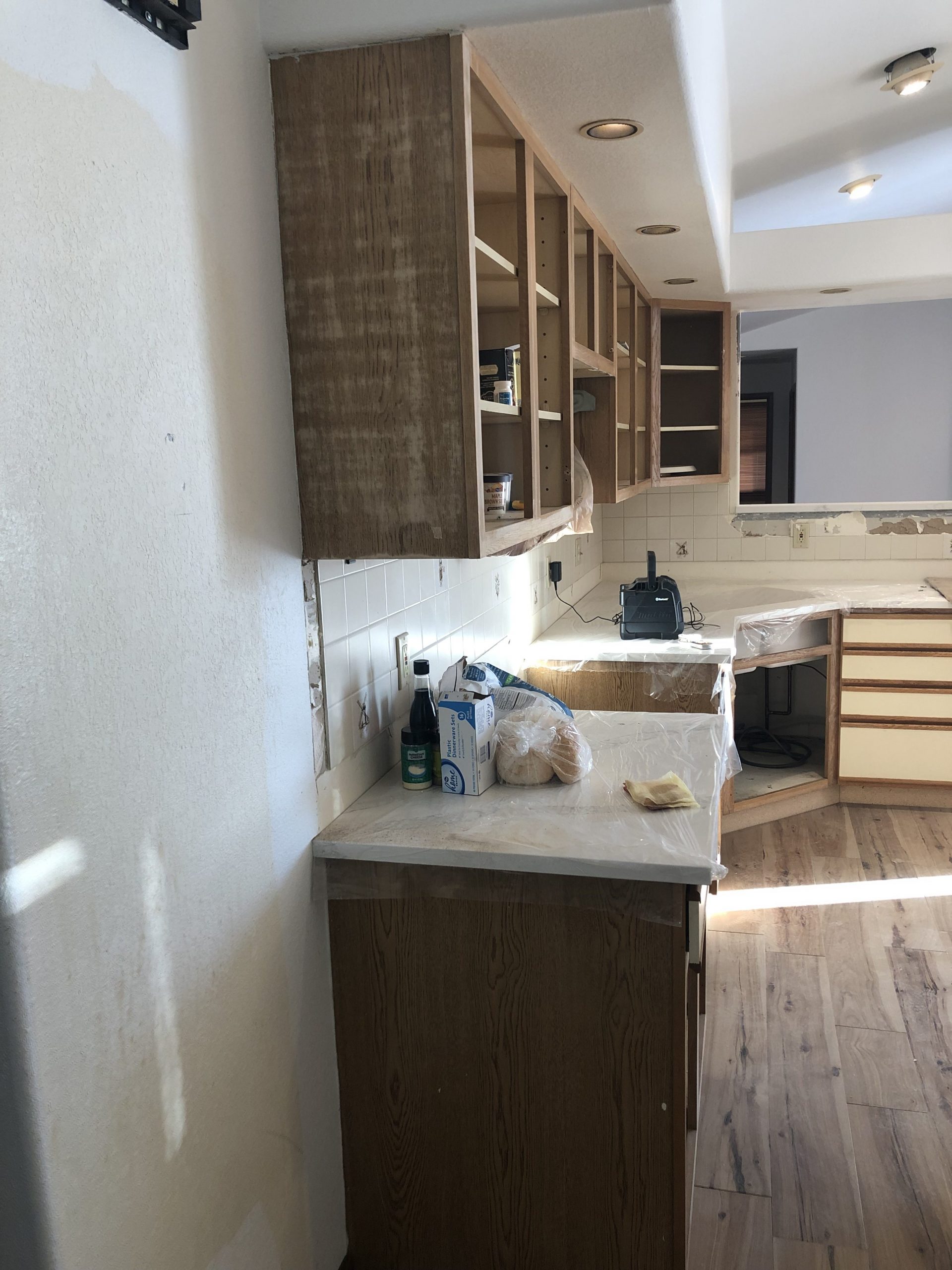 kitchen remodel process image