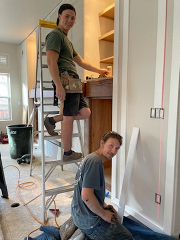 Building a feature wall