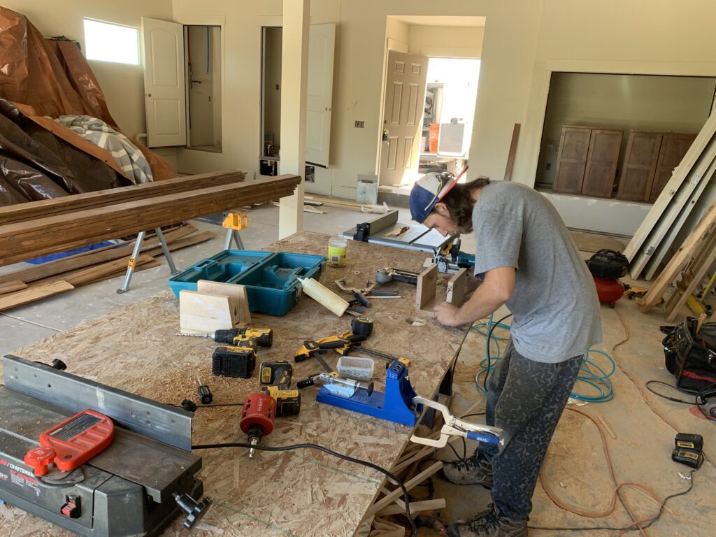 Tongue and Groove Ceiling And Box Beams