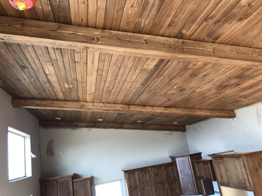 Tongue and Groove Ceilings And Box Beams
